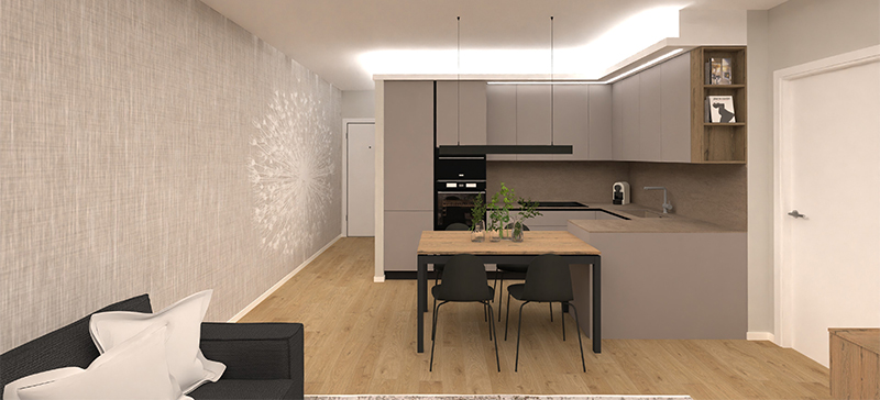 Trilocale 2B - Residenza Antares Albino